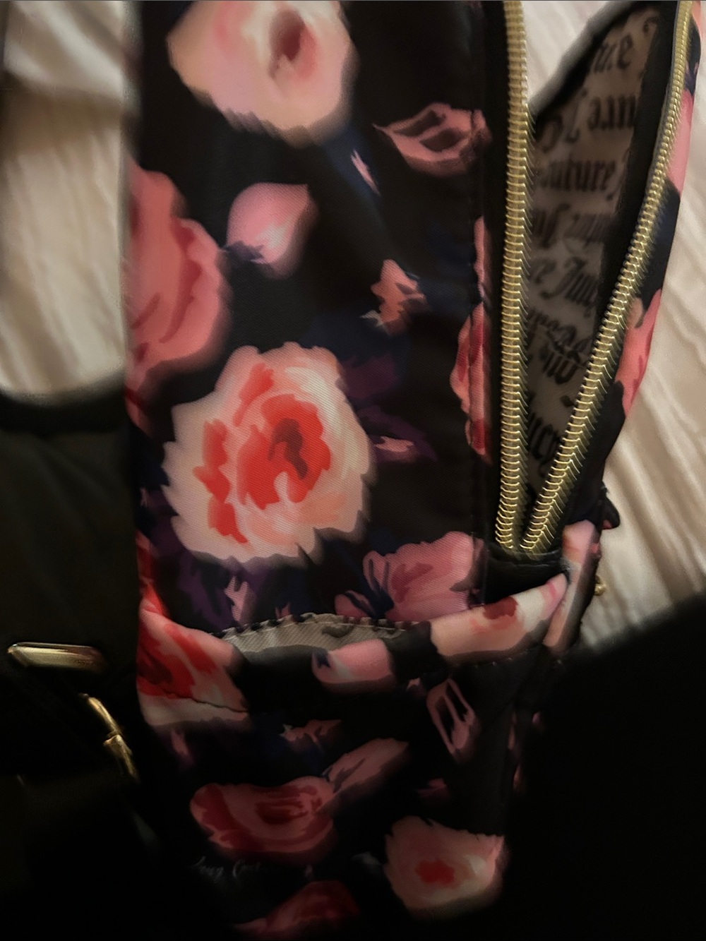 Juicy Couture mini floral backpack NWOT - Picture 6 of 7